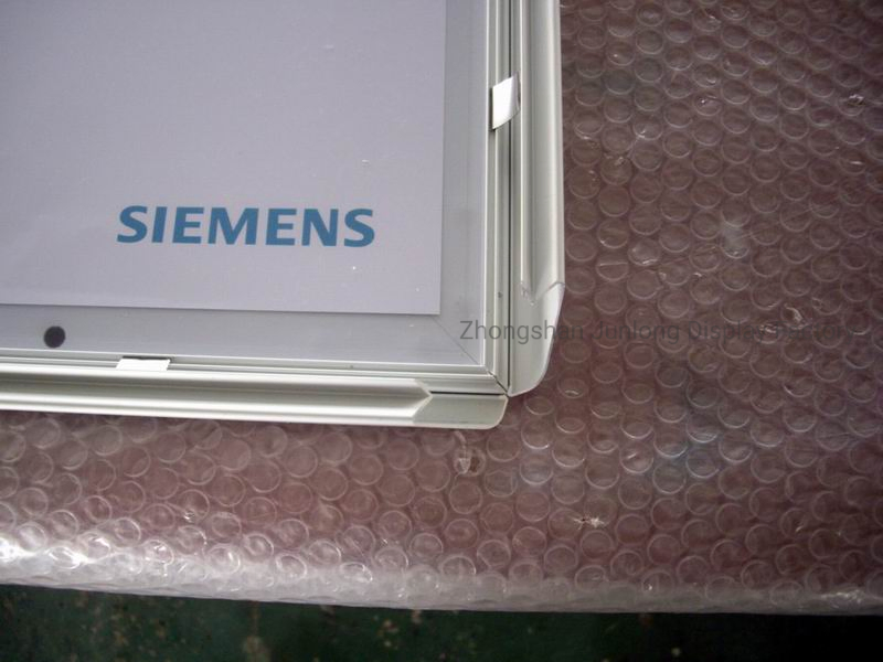 a Poster Stand Snap Aluminum Frame Double and Single Sides Poster Stand