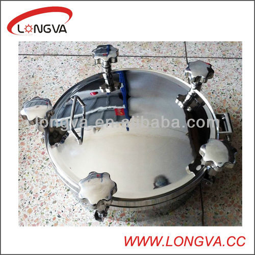 316 Stainless Steel Manhole Cover with Sight Glass