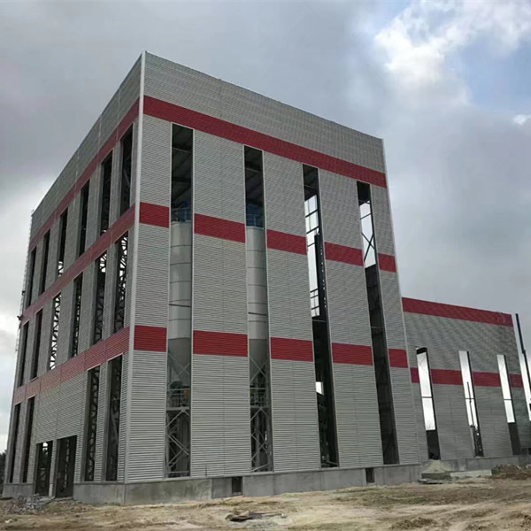 2 Storey Steel Structure Prefab Shop Building Commercial Shop Center