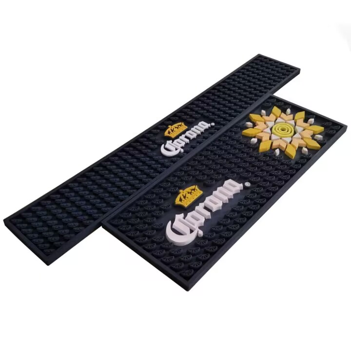 Non-Slip PVC Rubber Bar Mat Rubber with Logo for Avonside Russian Doll