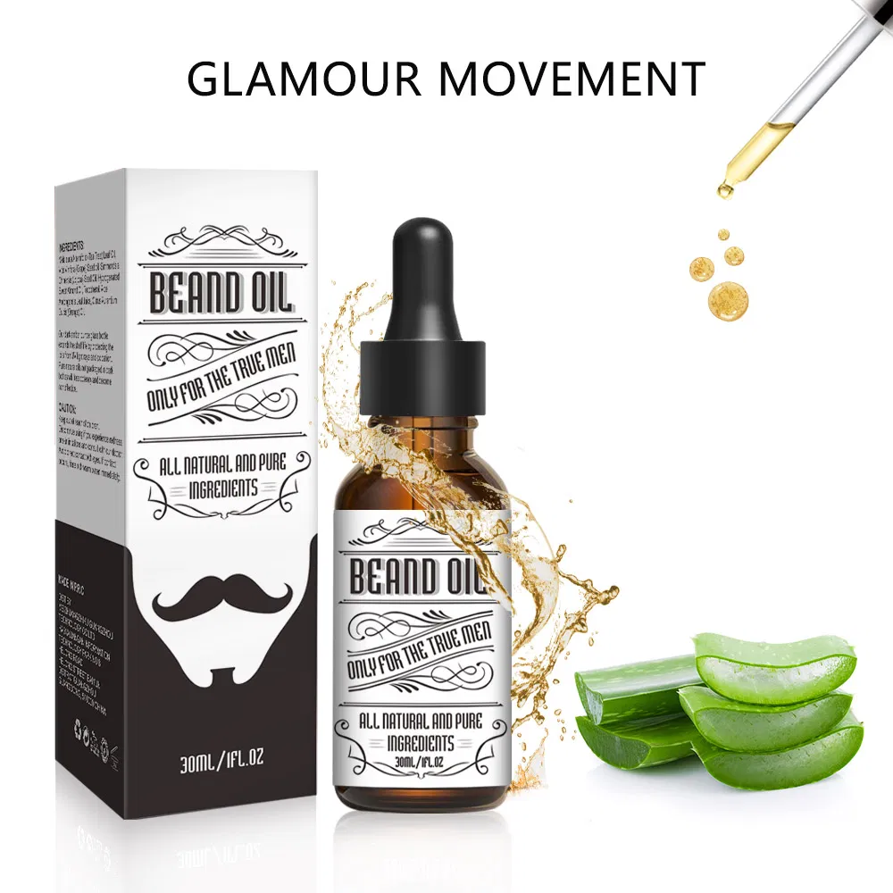 Pure Natural Organic Bear Hair Growth Essential Oil Beard Growth Oil for Men