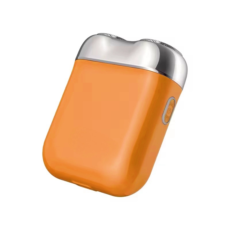 Two Floating Heads Portable Waterproof Razor Rechargeable Shaver