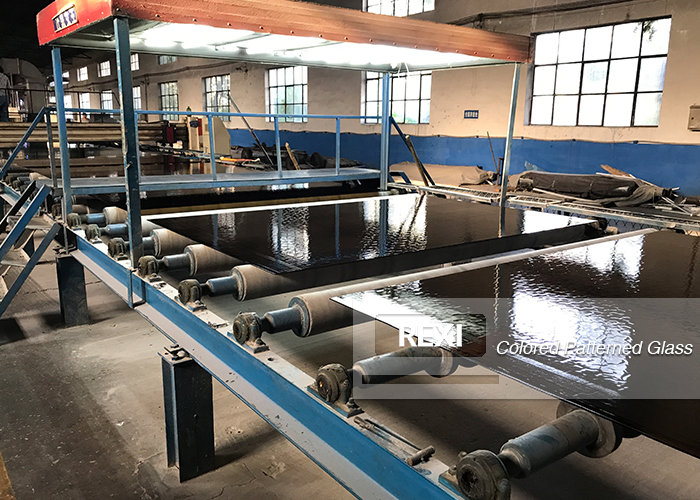 Premium CE Certified Nashiji Pattern Bronze Glass Sheets for Home Decor