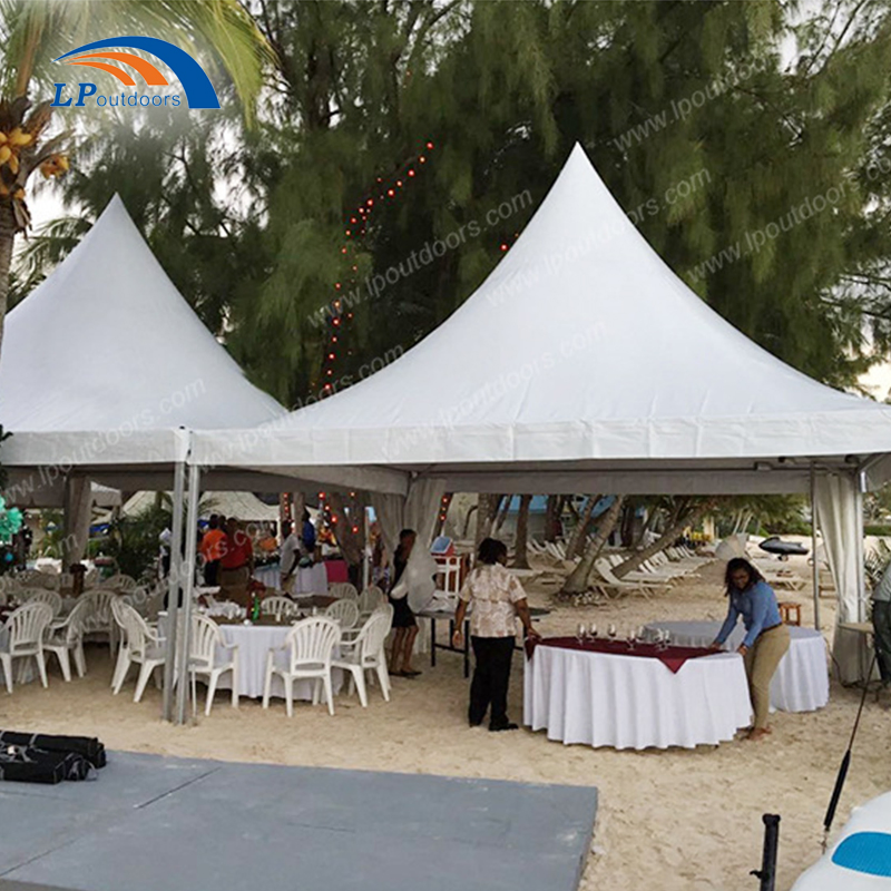 10X10m B Line Aluminum 100 Seaters Pagoda Tent for Kenya Outdoor Events