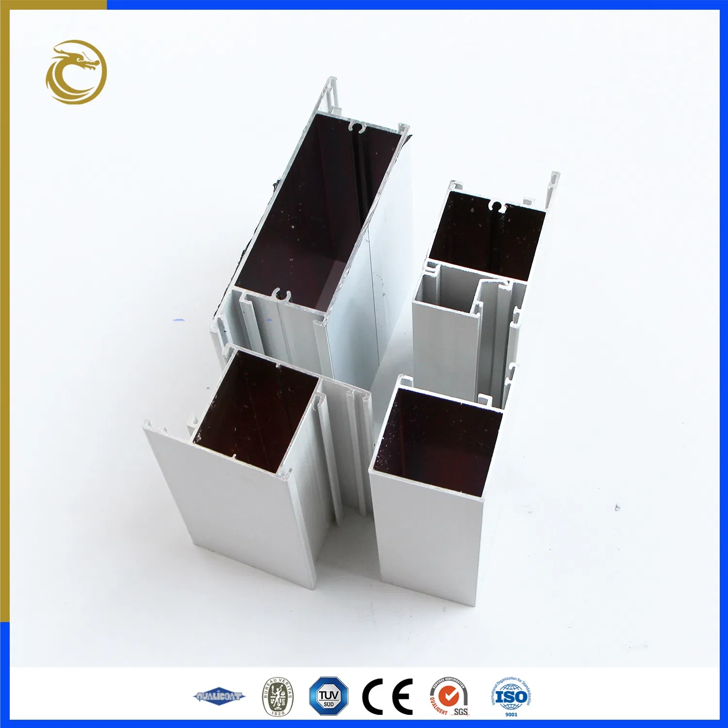 White Painting Aluminum Profile Window Frame Casement Door and Window Aluminium Profile