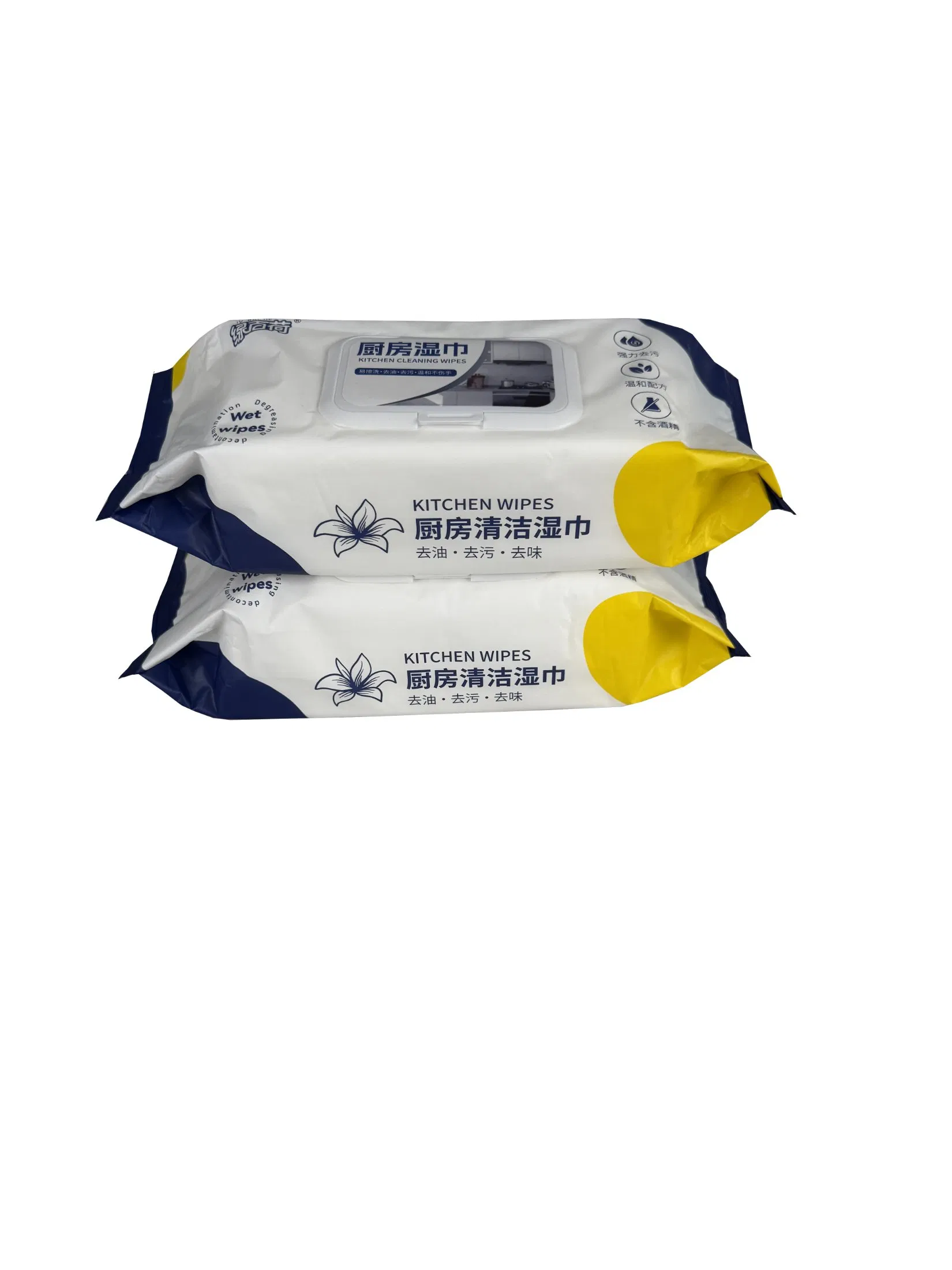 Powerful Kitchen and Floor Wet Wipes for Quick Cleanup