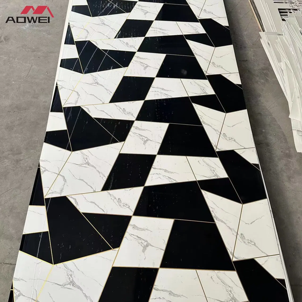 High-Quality Durable Poly PVC Marble Sheet for Versatile Use