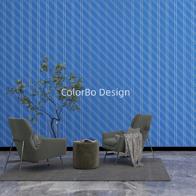 3D effect two colors sandwich panel of PET acoustic panel