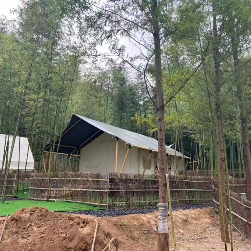 Easy to Install Steel Structure Homestay Tent with a Long Service Life