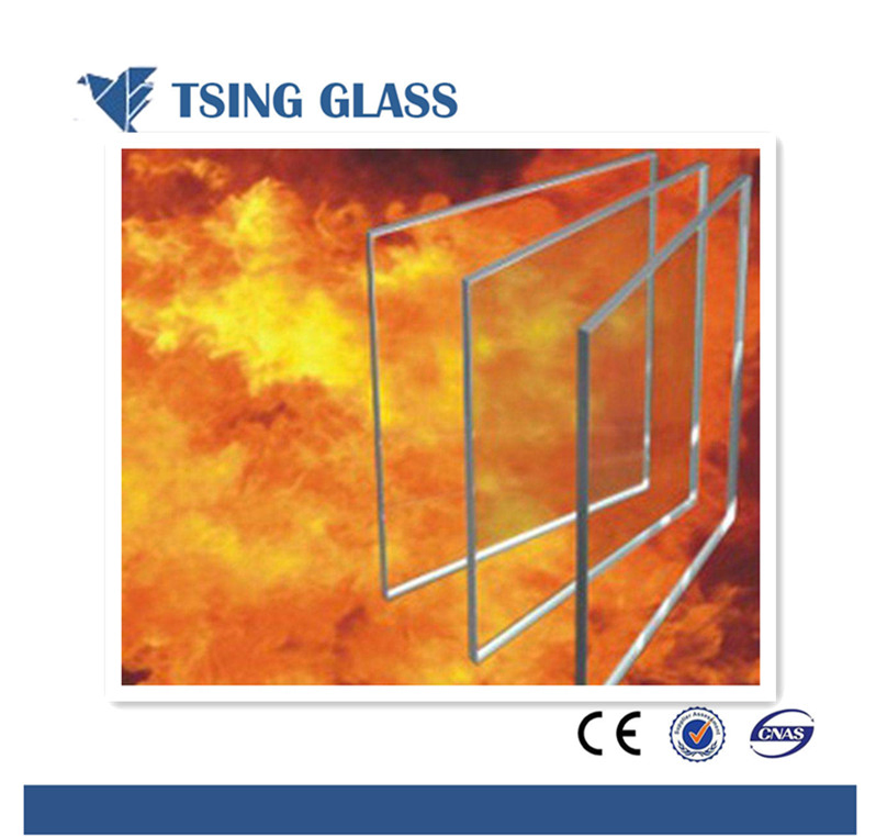 Fireproof Glass Fire-Resistant Glass with 3c+ISO
