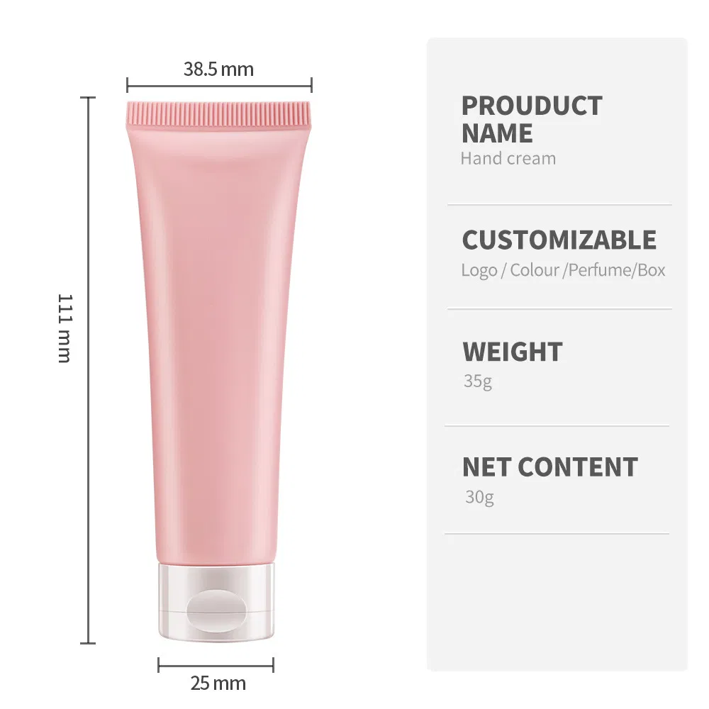30g Natural Organic Private Label Custom Fragrance Moisturizing Hand Cream Lotion