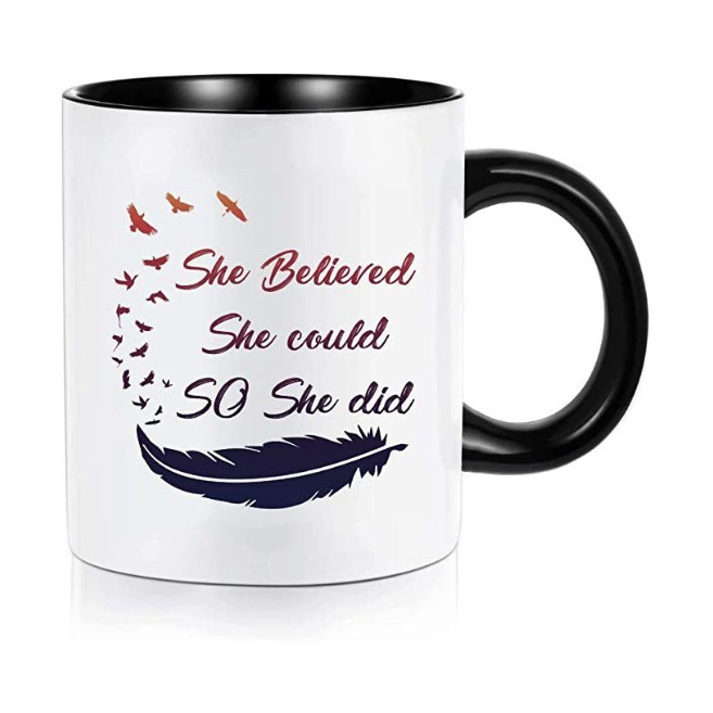 Керамическая кружка для сублимации с двойным покрытием