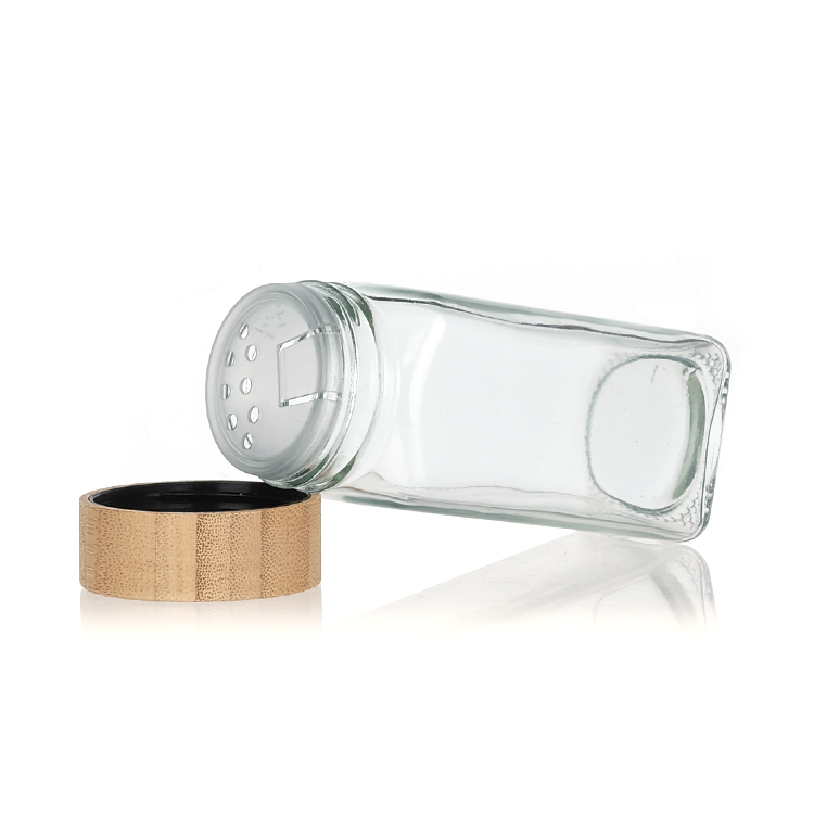 Premium Airtight Spice Glass Jars with Aluminum Lids - 2oz & 8oz