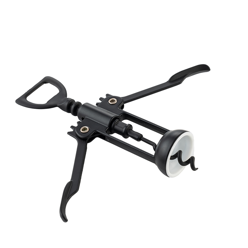 Custom Logo Professional Bar Tool Cork Puller Waiter's Corkscrew Wine Bottle Opener Wine Corkscrew