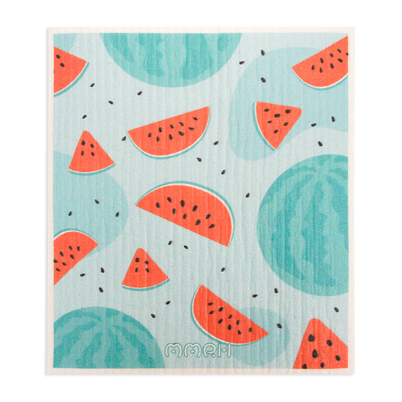 Esun Super Absorbent Printing Swedish Dishcloths for Kitchen