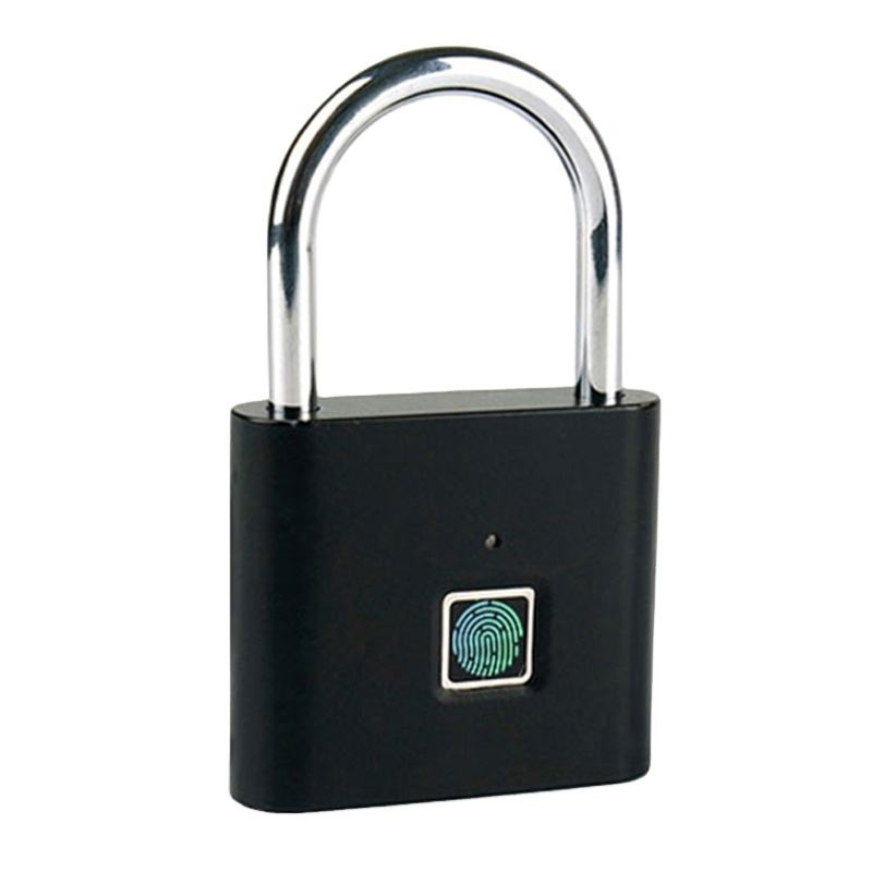 Dormitory Fingerprint Smart Fingerprint Lock Fingerprint Padlock Household Combination Lock Electronic Waterproof Lock