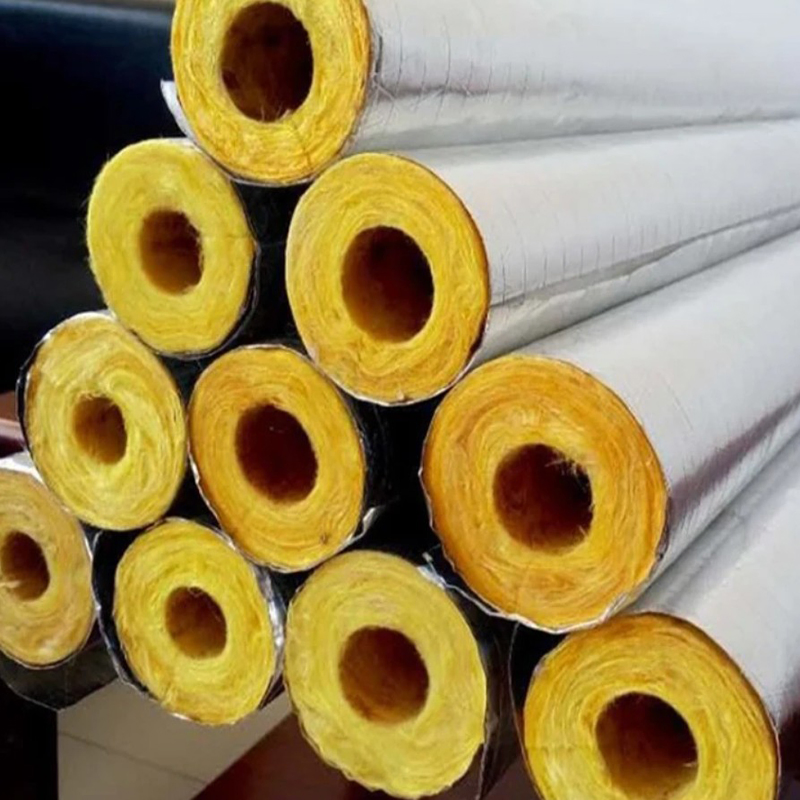 Insulation Soundproof Aluminum Foil Veneer Glass Fiber Thermal Insulation Cotton