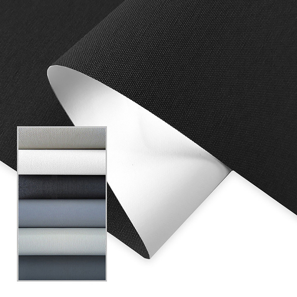 Wholesale Supplier Polyester Blackout Windows Vertical Blinds Material Shades Shadow Roller Fabric