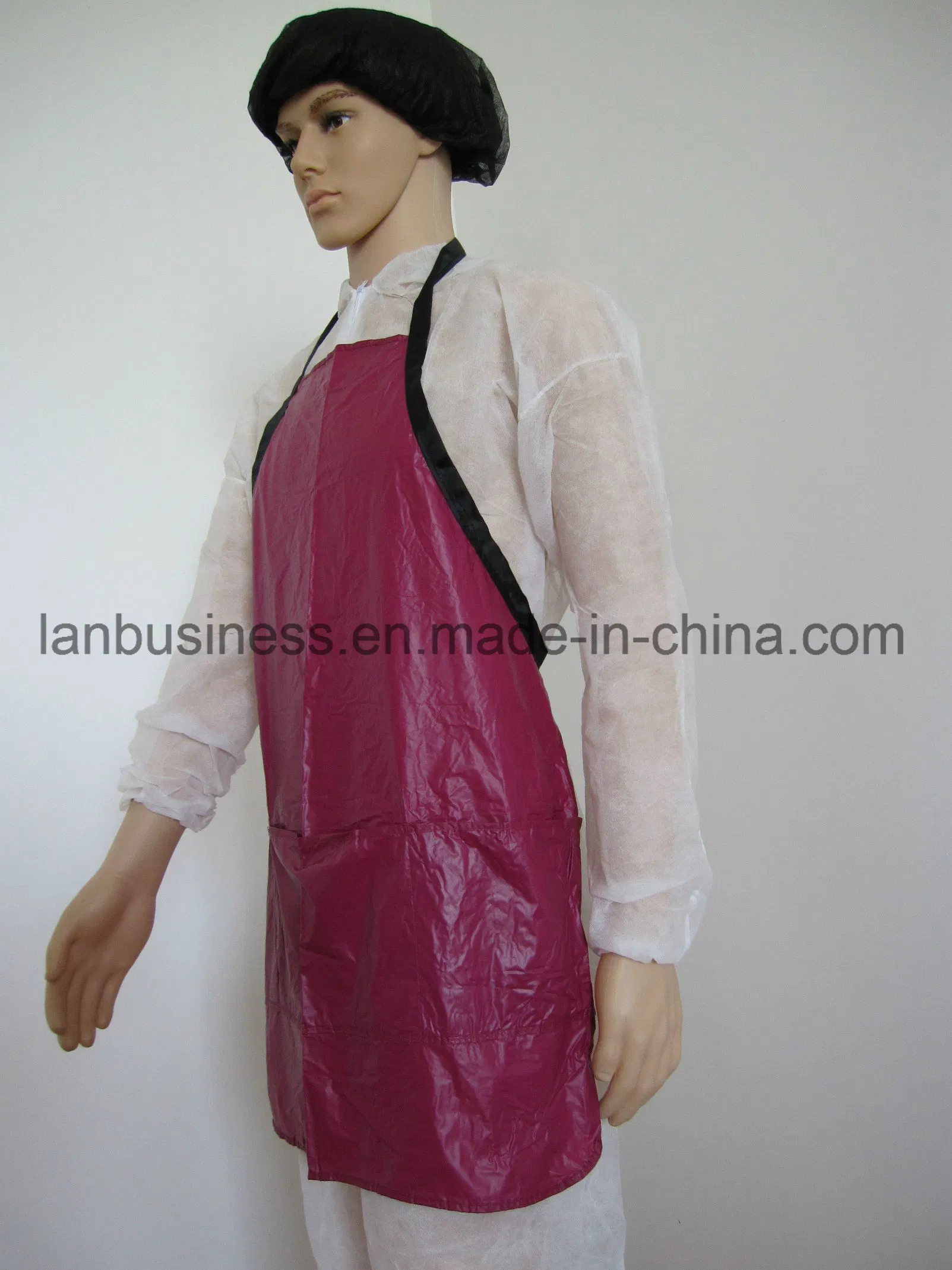 Накидка для парикмахерской с печатью, полиэстер