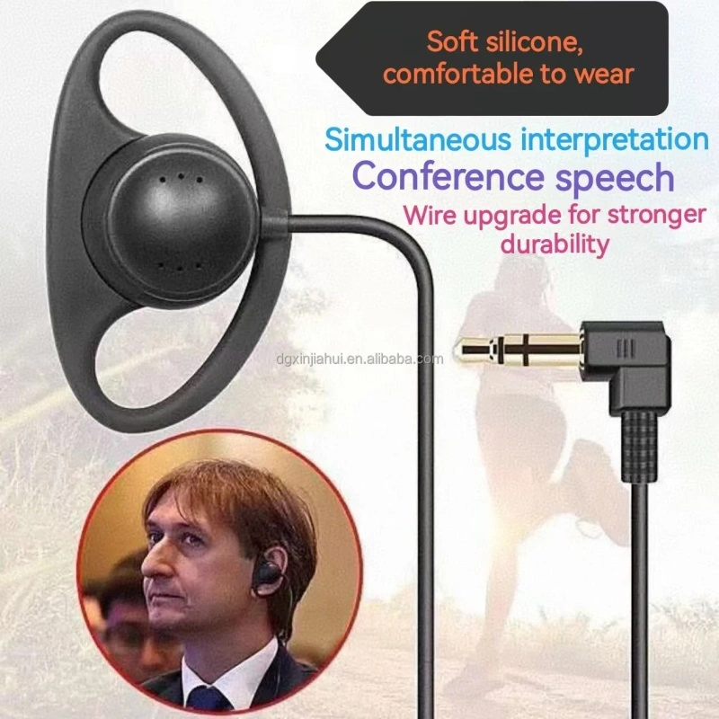 Наушники проводные с заушным креплением для гида