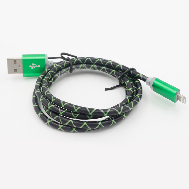 Colorful Micro USB Cable & Charger Cable for iPhone Samsung