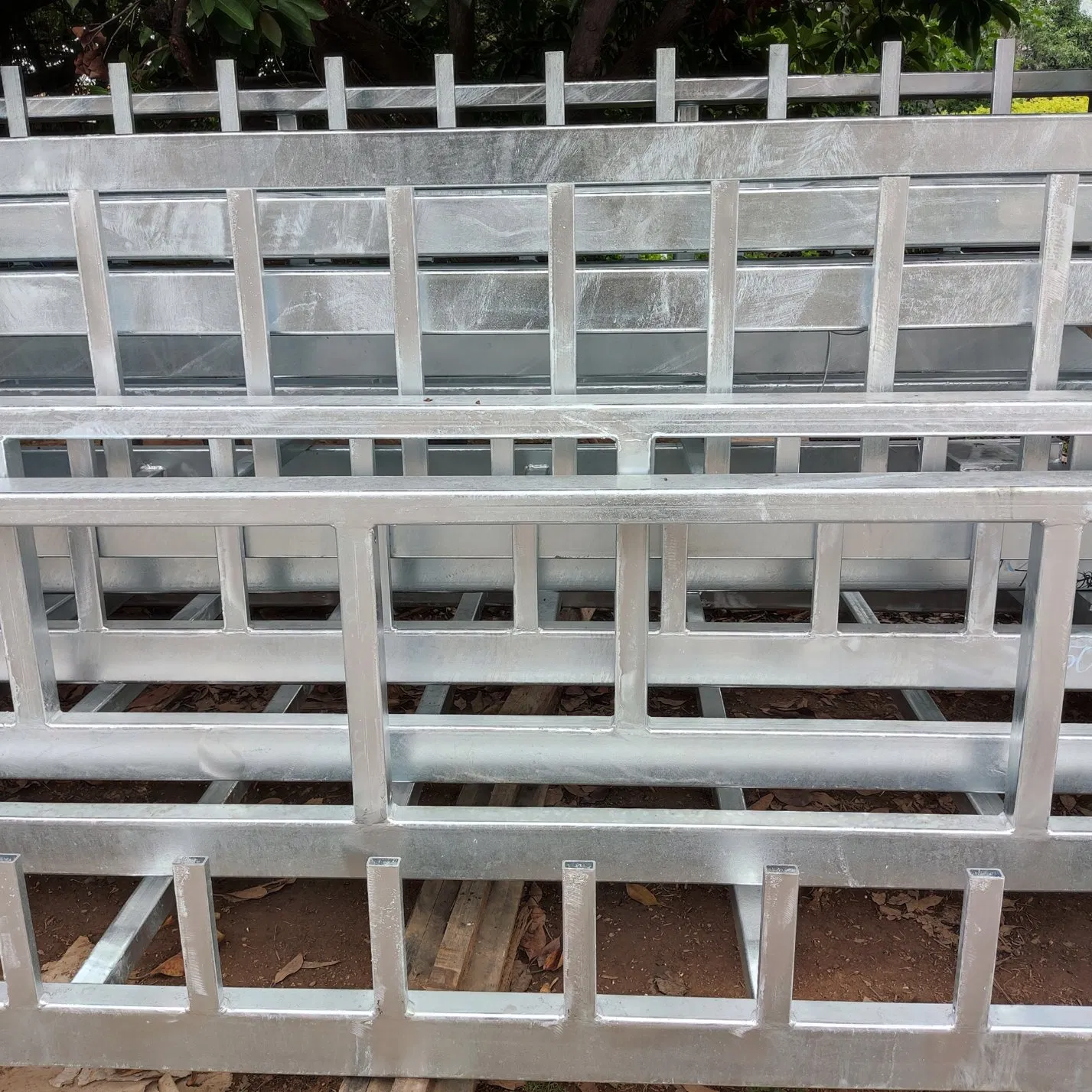 Jimu's Fabrication for Carbon Steel Bar Grating Mesh Grid Light Steel Structures