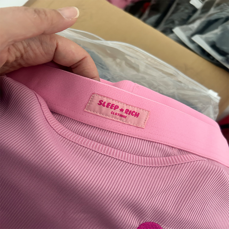 Костюм спортивный женский обтягивающий с логотипом 2 предмета