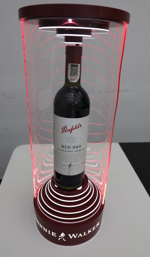 LED Acrylic Wine Display Stand for Bar Decoration