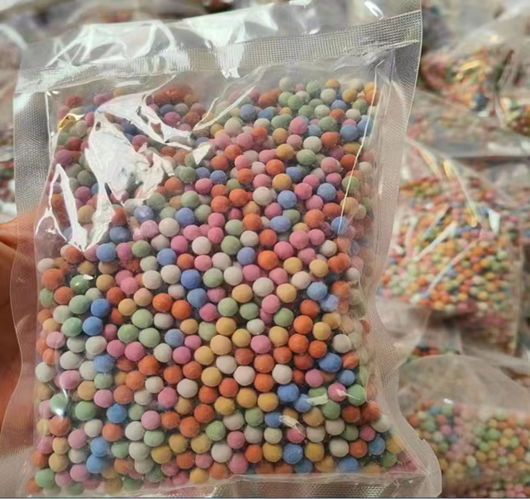 Colored Ceramic Granules for Flower Cultivation Paving Balls & Hydroponic Potted Bottom