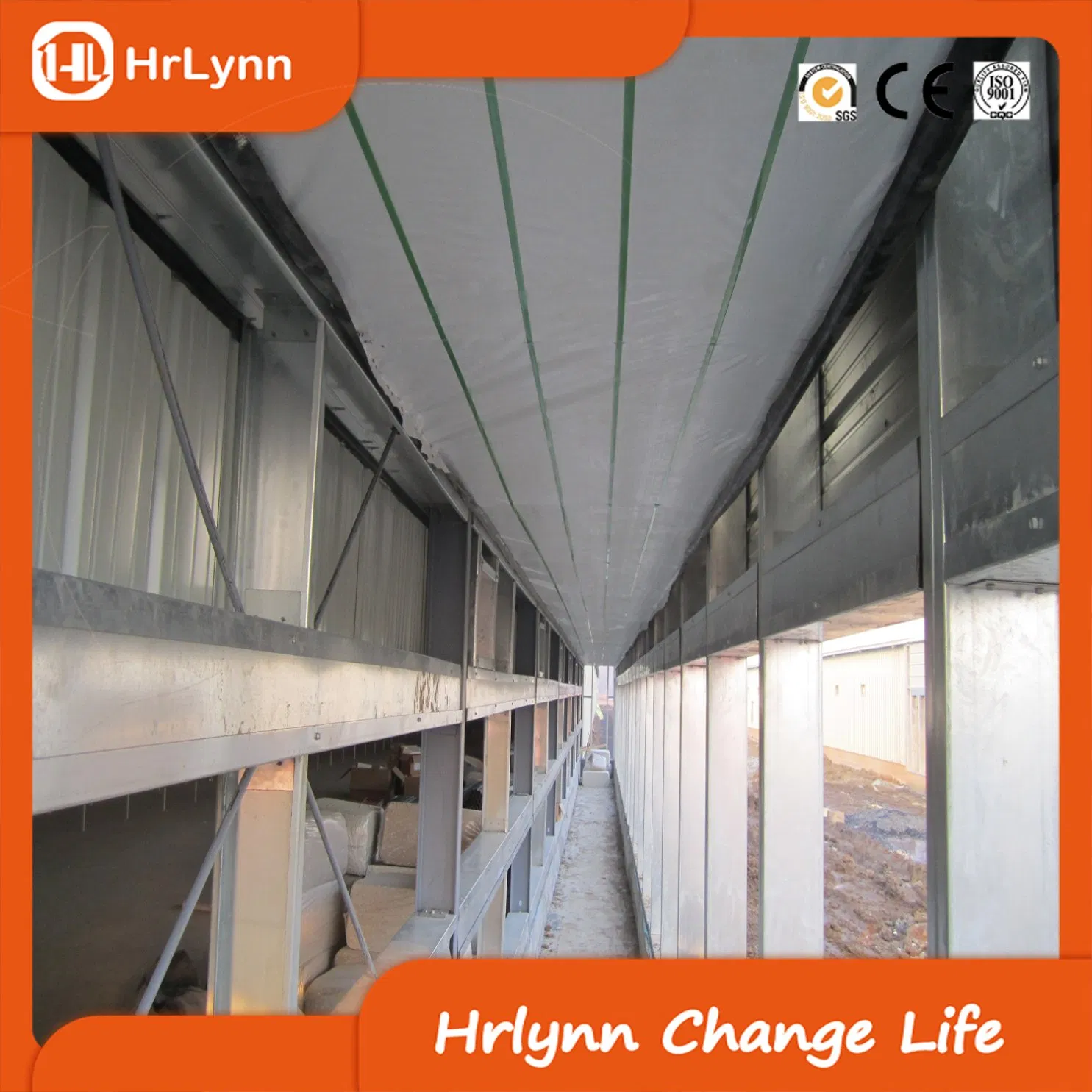 Construction of High-Rise Prefabricated Steel Structures in Warehouses and Workshops