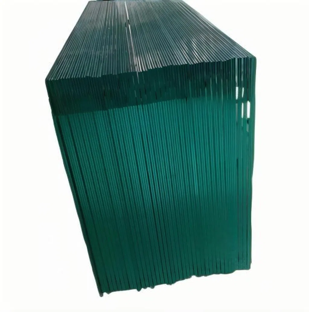 Customized Durable Sanded Glass 6+6mm Laminated Tempered Glass with 0.38mm PVB