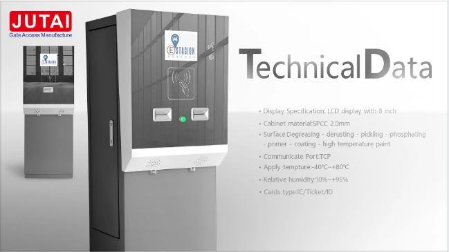 Self Payment Terminal Kiosk Parking Management System Station