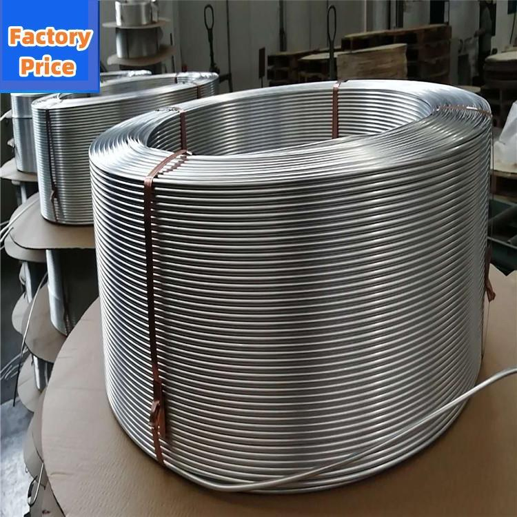 Seamless Aluminum Alloy Pipe1060/1070/1100/2014/6061/6062/6063/5083/3003/2024/5052/7075 T5/T6/T651 Aluminium Round /Square/Coiled Pipe/Coiled Tube/Coiled Tubing