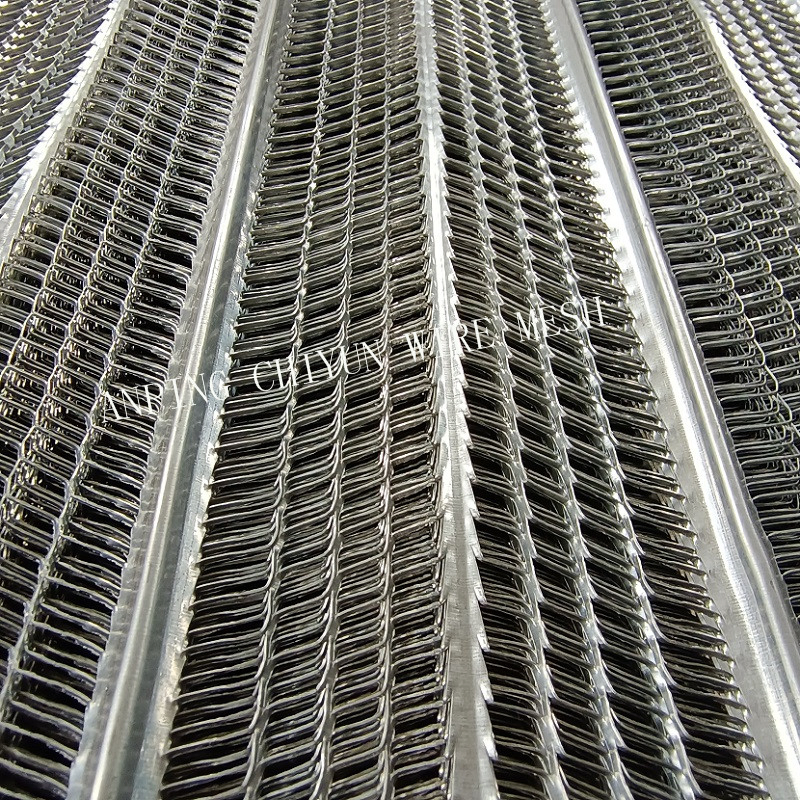 8mm Rib Height Rib Lath Mesh Offer Reinforcement for All Types of Walls