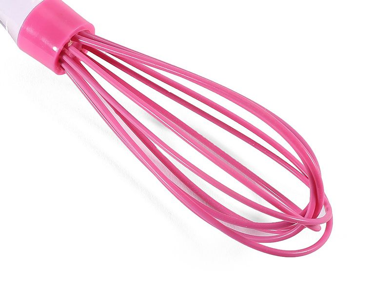 Ручной силиконовый венчик для яиц с антискользящей ручкой