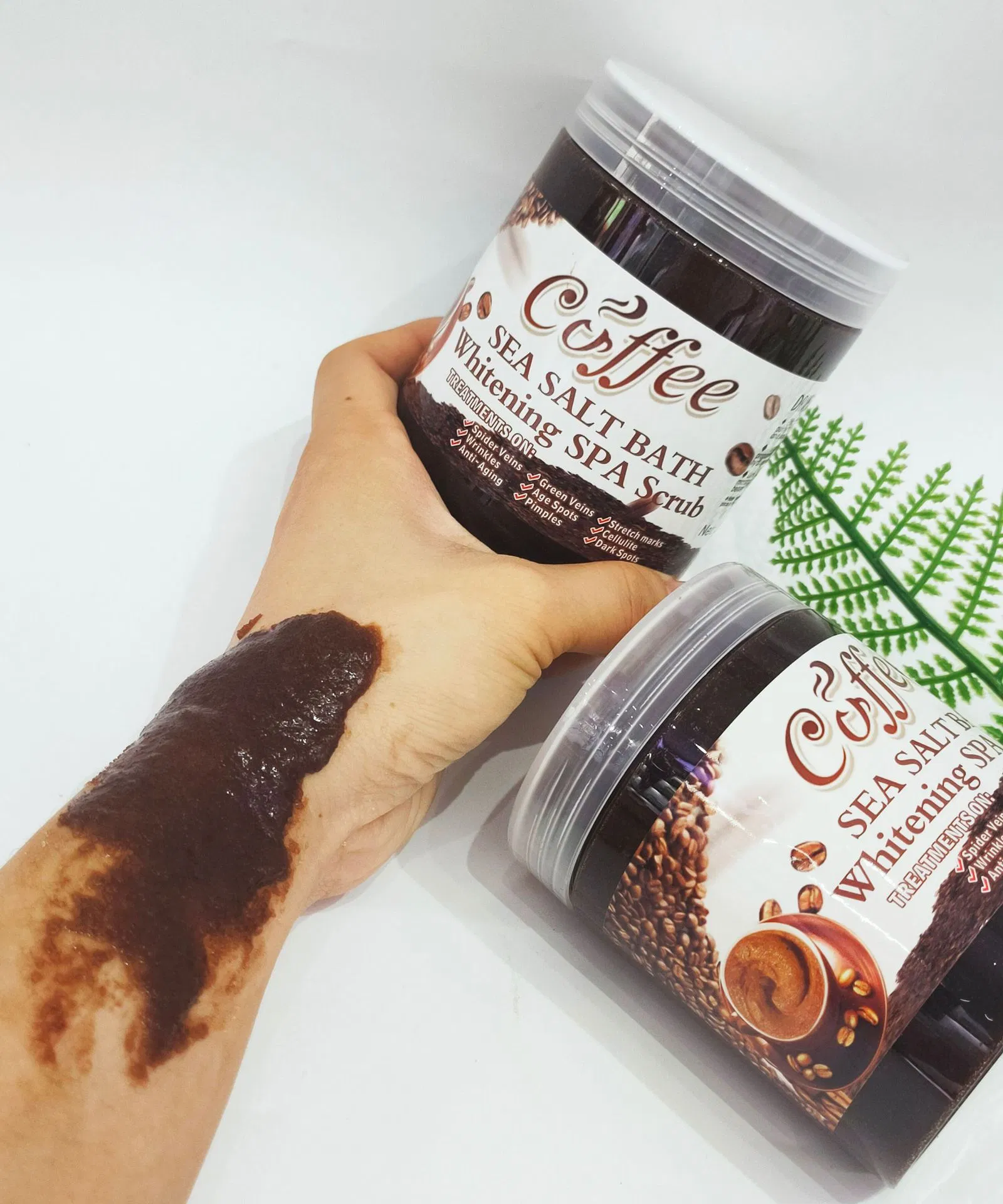 Natural Exfoliating Body Scrub for Soothing Skin Relief