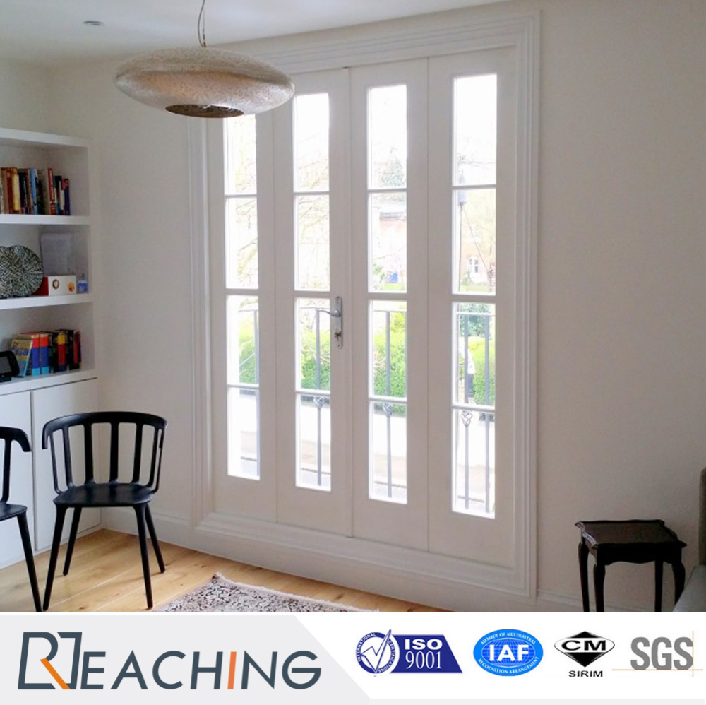 Customized UPVC / PVC Garage Door Casement Door with Germany Hardware