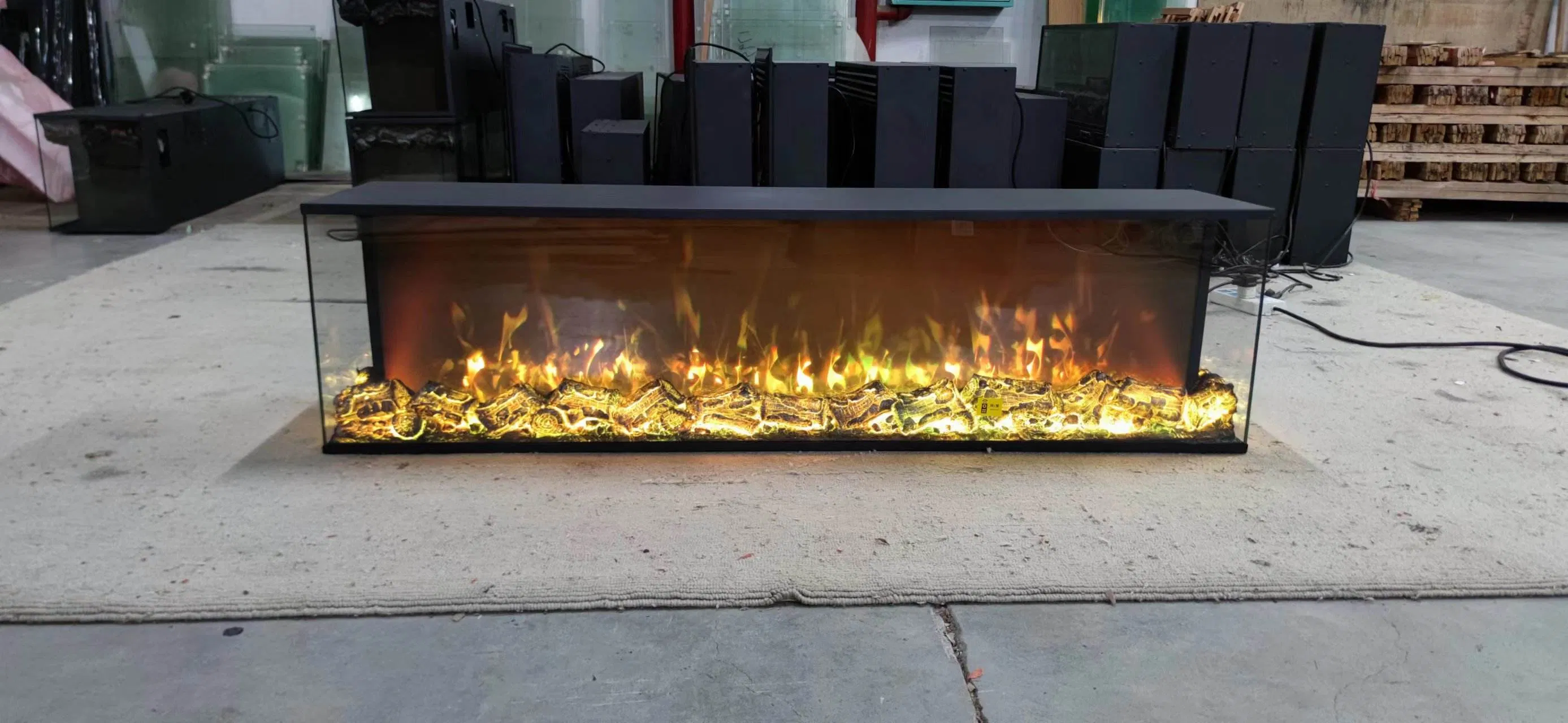 Home Appliance Home Furniture 3 Sided Electric Fireplace