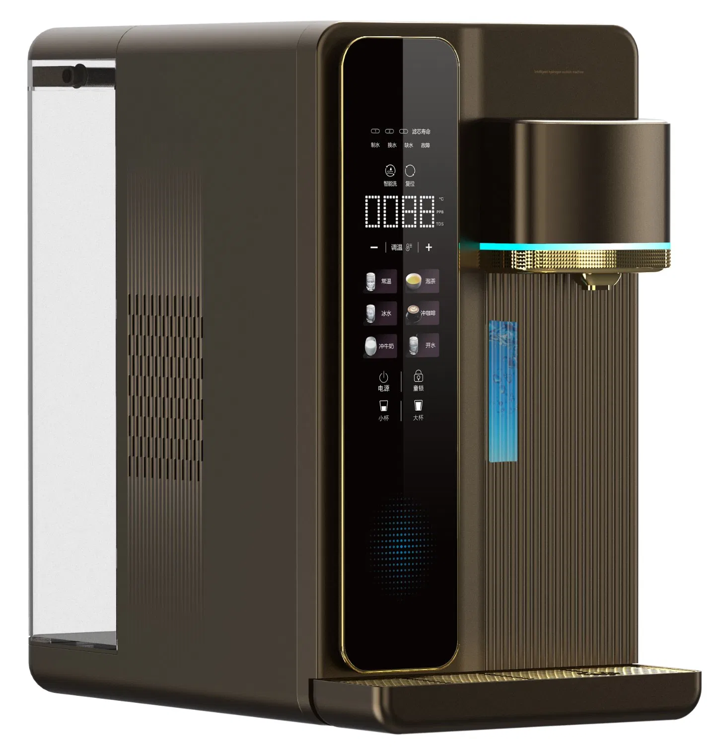 RO Water Dispenser Customized Countertop Instant Hot&Cold RO Water Purifier 6 Stage Filtration
