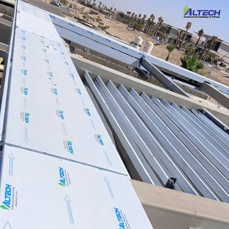 ISO Authentication Modern High-Tech Design Decorative for Building Anodized Solid Aluminum Panel