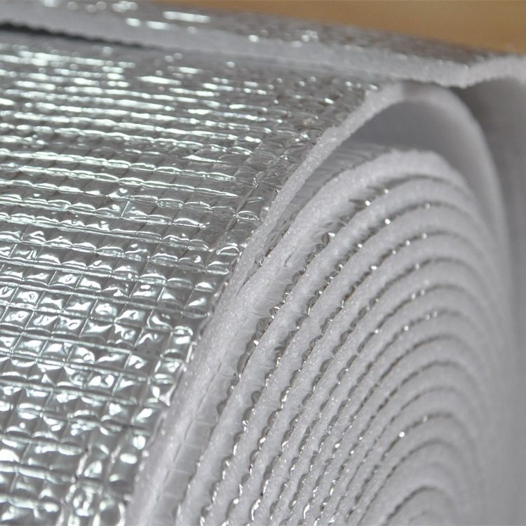 High Temperature Reflective Acoustic Material Aluminum Foil EPE Foam Thermal Insulation