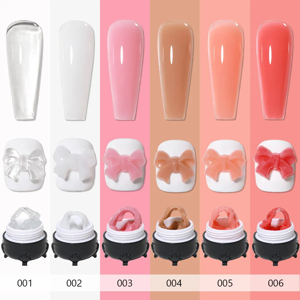 Kerui Colorful Hard Solid Not Non Sticky Hand Extension UV Gel Polish