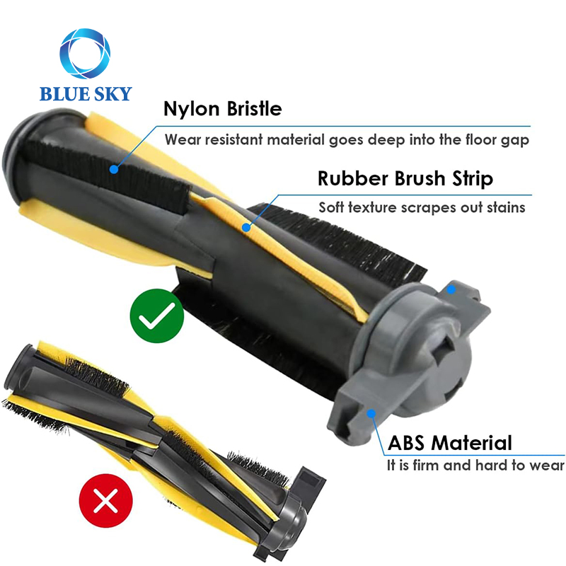 Replacement Parts for Shark AV2001wd RV2001wd 2002WD Accessories Kit with Main Brush Microfiber Soft Pads HEPA Primary Filter