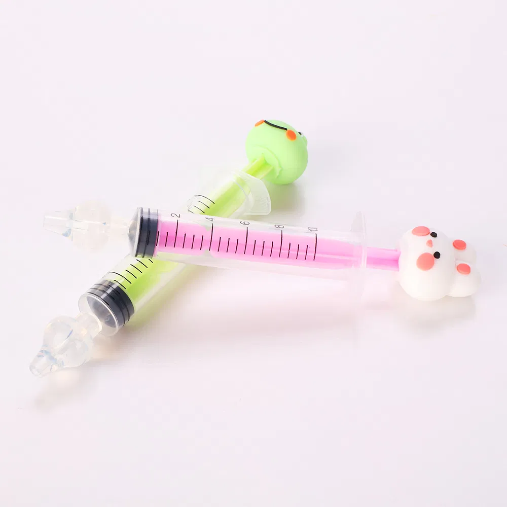 Patented BPA Free Animal Cute Design 10ml Soft Silicon Nasal Washer Syringe Baby Nasal Irrigator