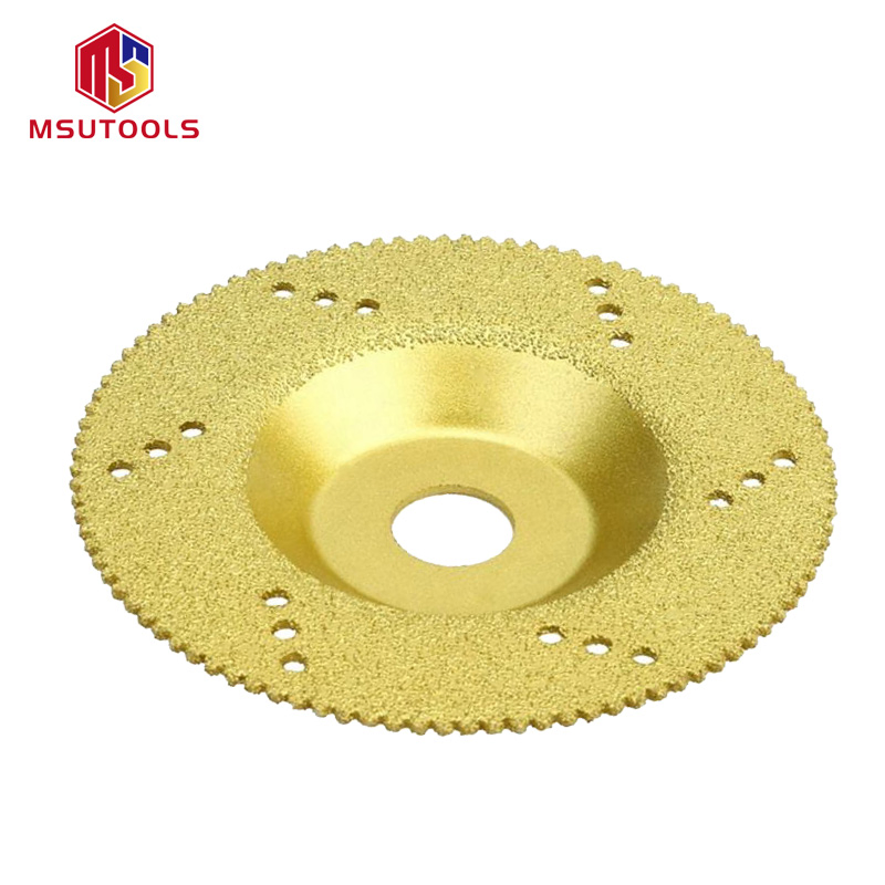 Vacuum Brazed Grinding Wheel for Granite Marble Stone Tool
