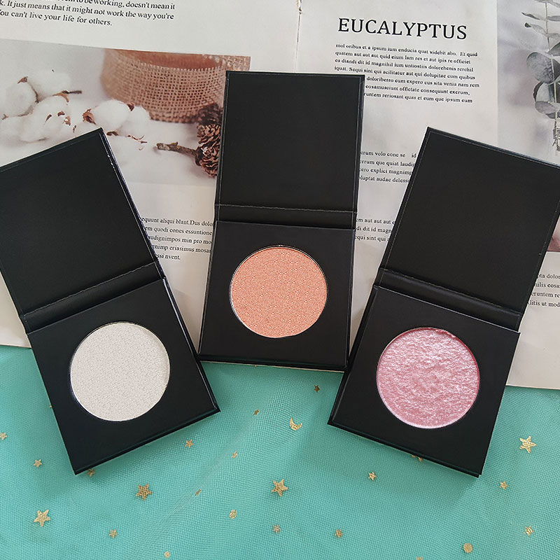 Wholesale Highlighter Makeup Shimmer Loose Bronzer Compacts Pigment Highlighter Palette