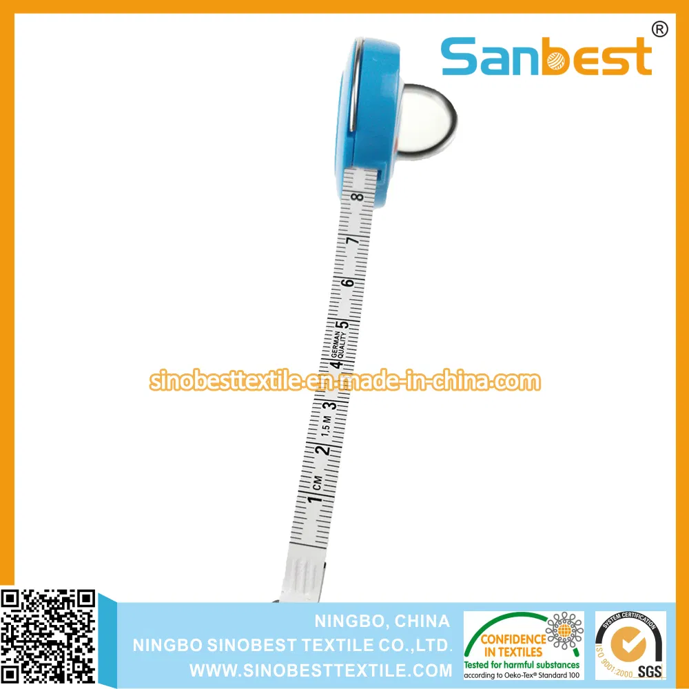 Soft Plastic Measuring Tape with Button
