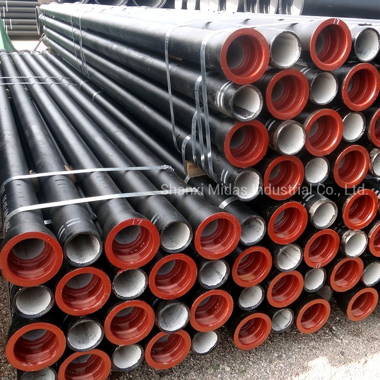 ISO 2531 Cement Lined Ductile Iron Pipe K9 100mm