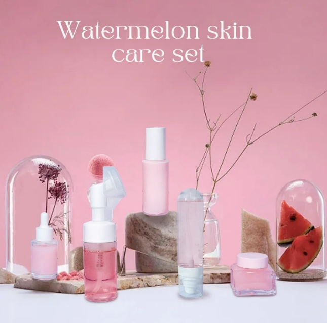 Beauty Cosmetics Skin Care Whitening and Moisturizing Watermelon Skin Care Set