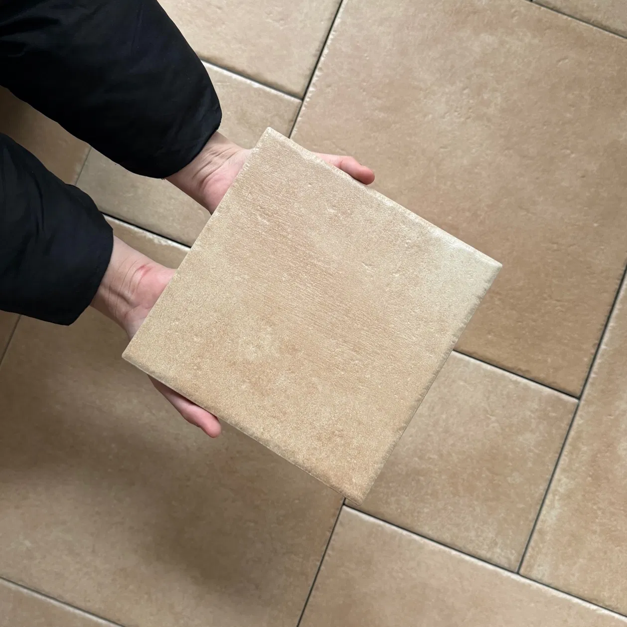 Porcelain Ceramic Floor Tile French Pattern Outdoor